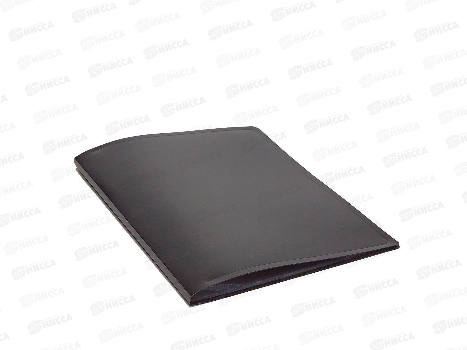 Папка с мультифорами 60 страниц STAFF черная, 225705*10/130