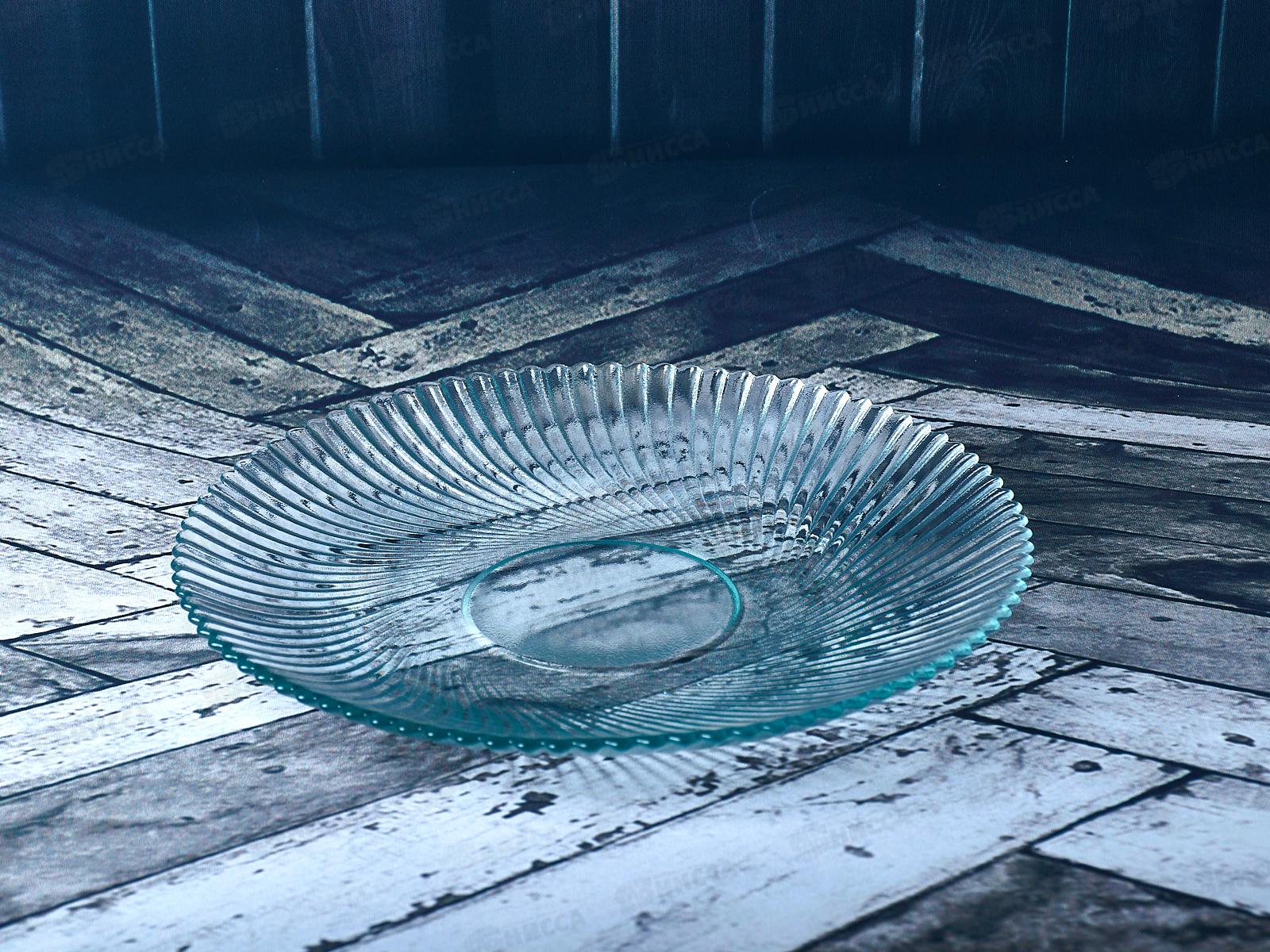 Тарелка 83-066-ф210 &quotАльтера&quot прозрачная 4840159379