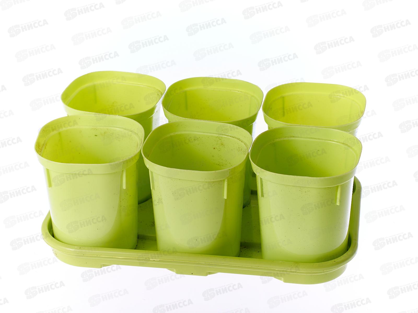 Набор горшков для рассады с торфяными таблетками (6шт*400мл) ING6039 *6