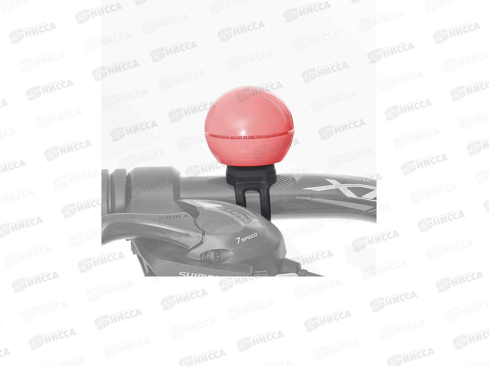 Звонок велосипедный электрический розовый ХТР pro ХТ575QP, 215181    гб