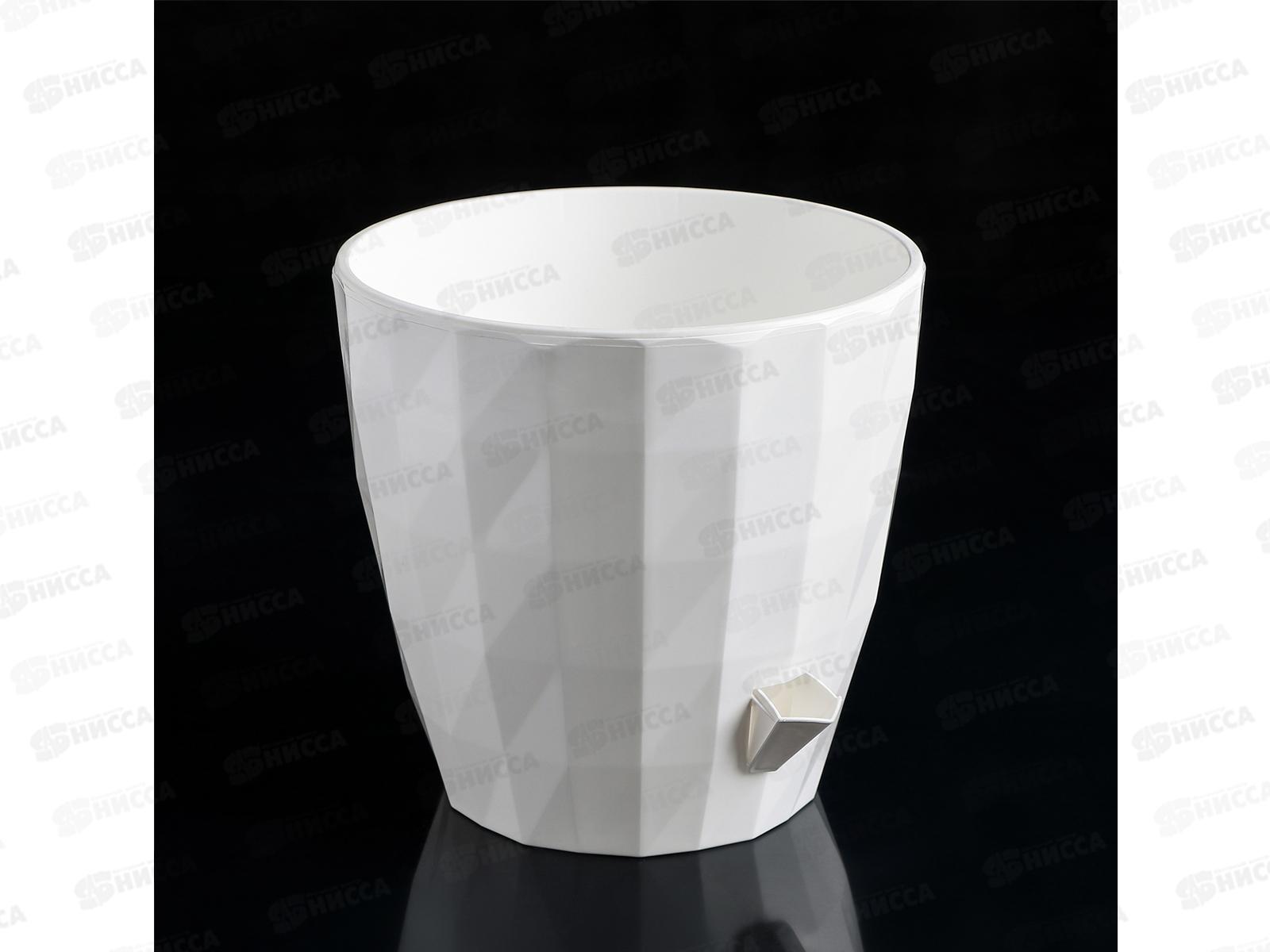 Кашпо Соло &quotRUBY&quot 3л Белый КШ-6454 *24