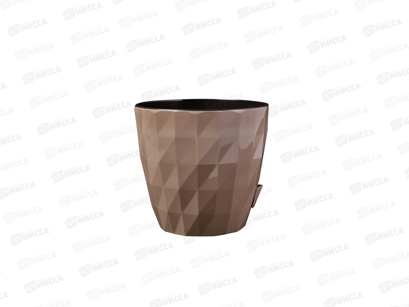 Кашпо Соло &quotRUBY&quot 3л Мокко КШ-6460 *24