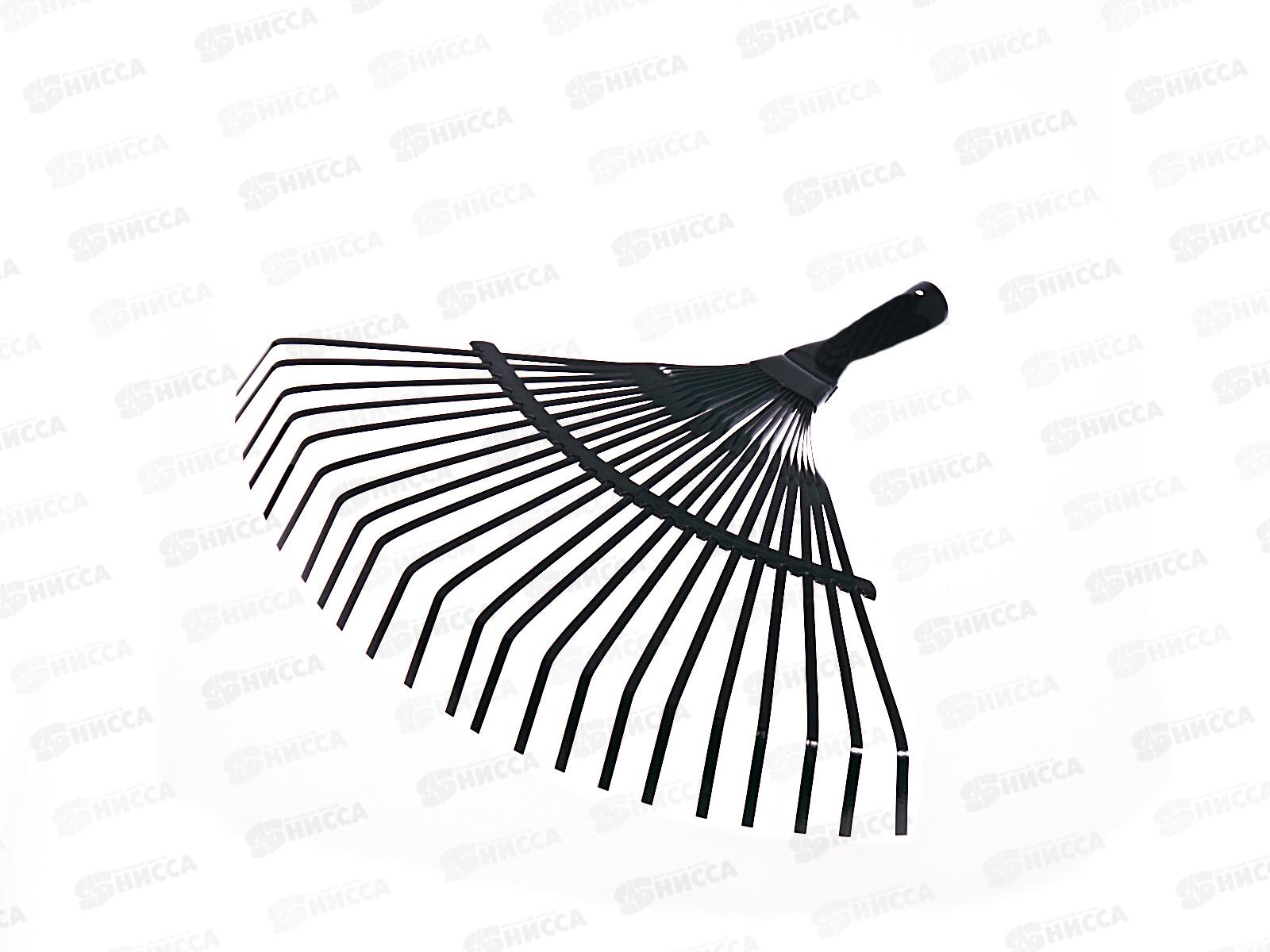 Грабли веерные без ручки плоские зубья (023722) *60  Ж