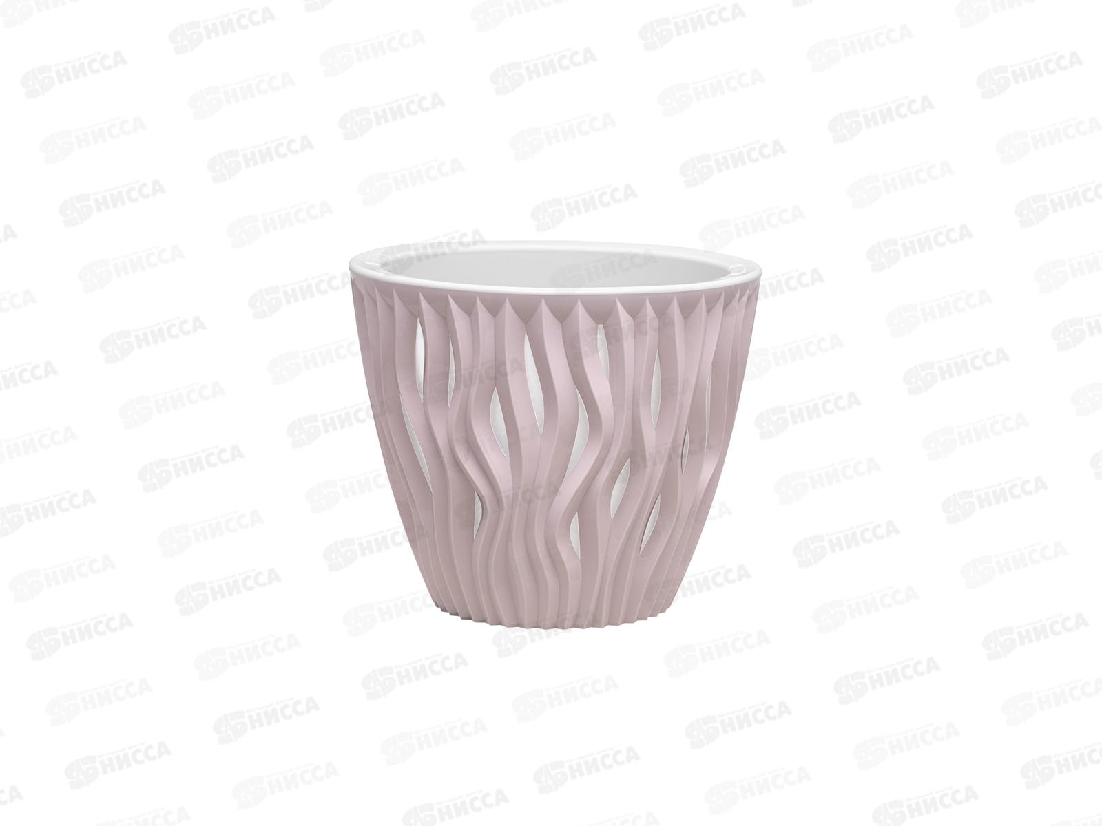 Кашпо &quotВдохновение&quot 1,6л Беж-розовый КШ-8645 *20