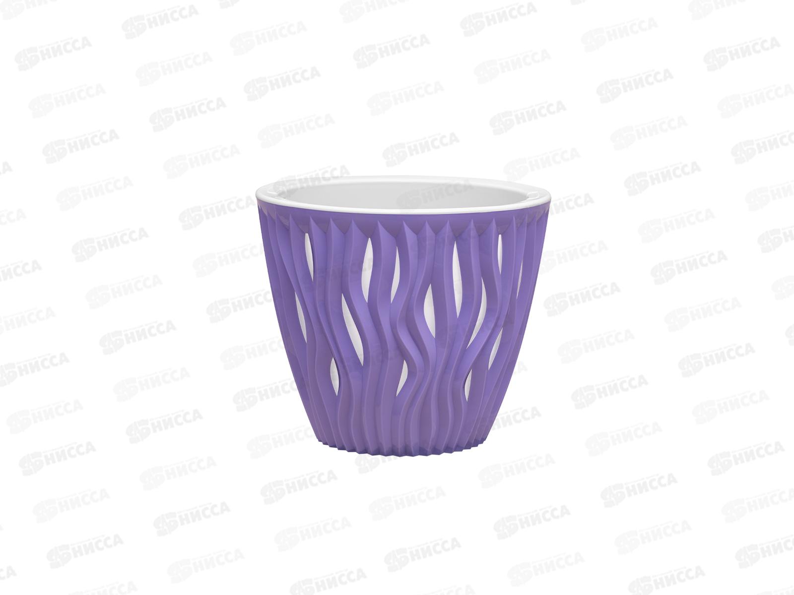 Кашпо &quotВдохновение&quot 1,6л Лаванда КШ-5405 *20