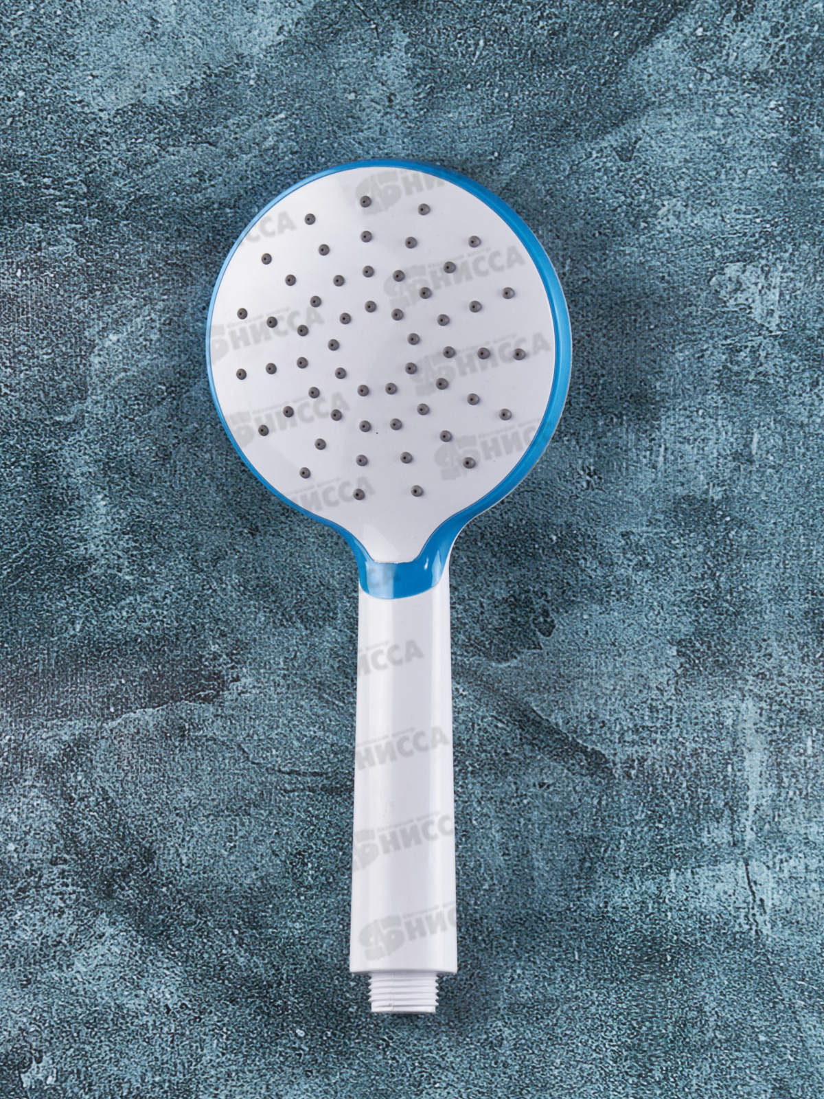 Лейка для душа HY090А голубая (1 режимная)