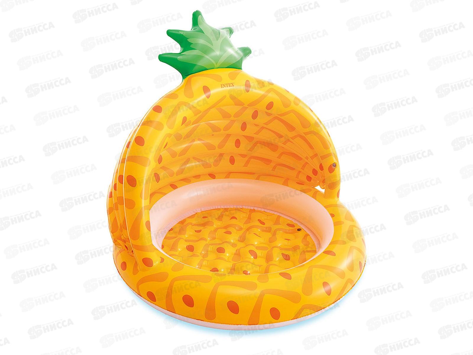 Бассейн 58414 (102*94см) Ананас, 1-3лет,  INTEX 109-060 г