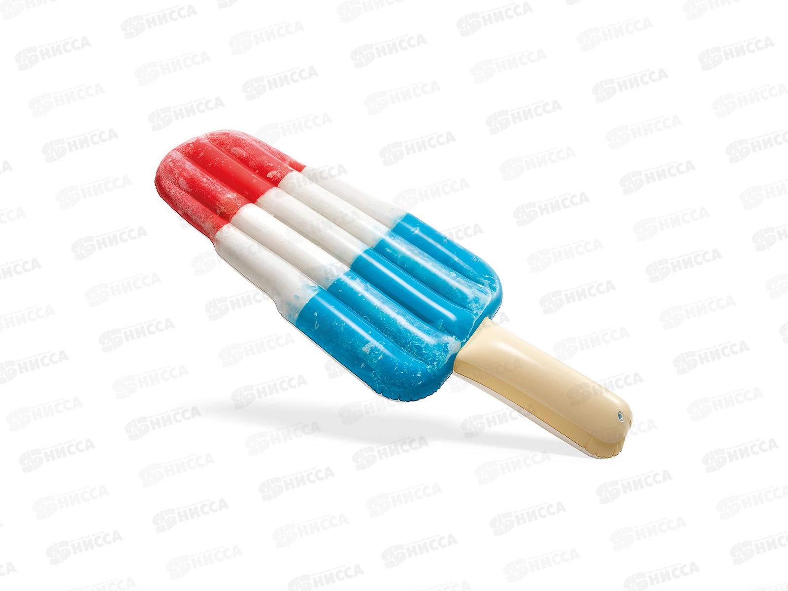 Плот надувной 58774 Мороженое (183*66*20см) INTEX
