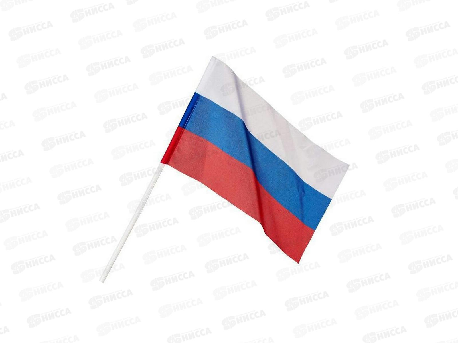 Флаг Россия 10*15см без герба (026750)  *12