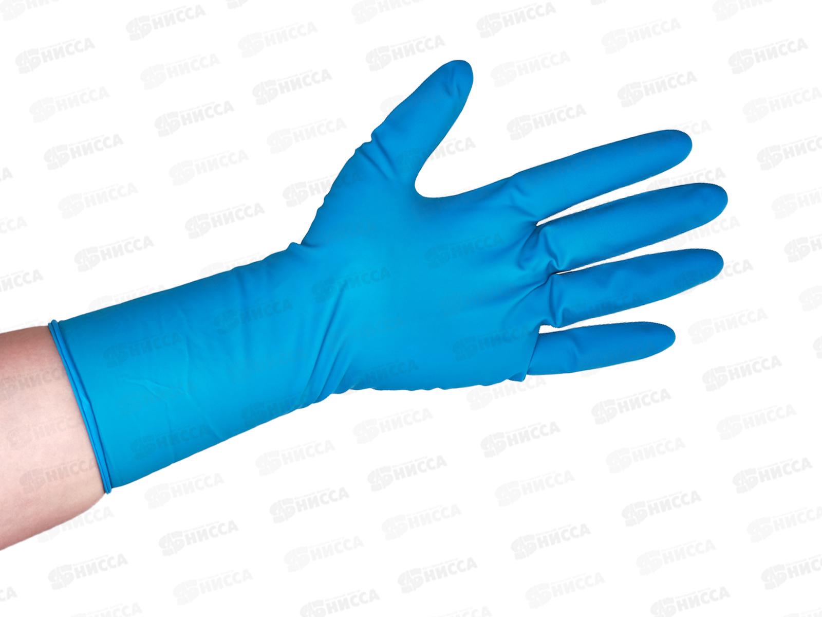 Перчатки латексные MANUAL HR419 смотровые нестерильные р.M *25