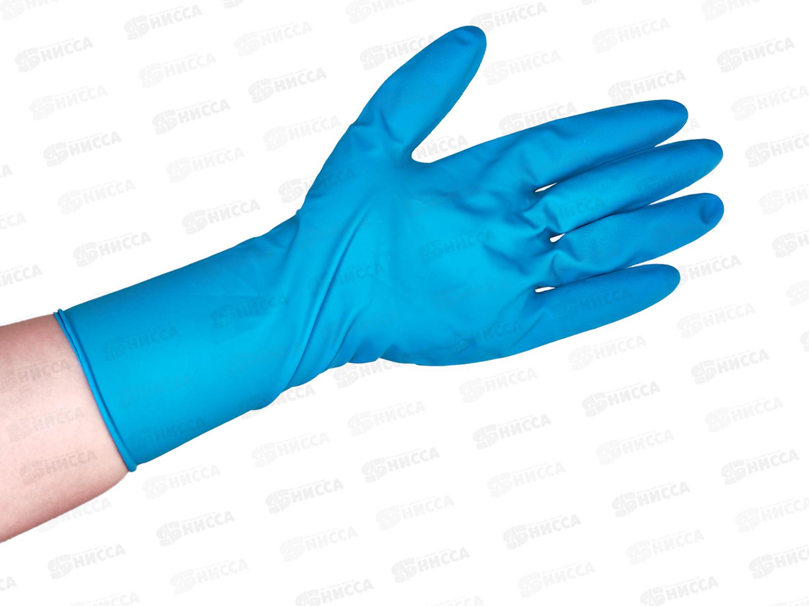 Перчатки латексные MANUAL HR419 смотровые нестерильные  р.L *25