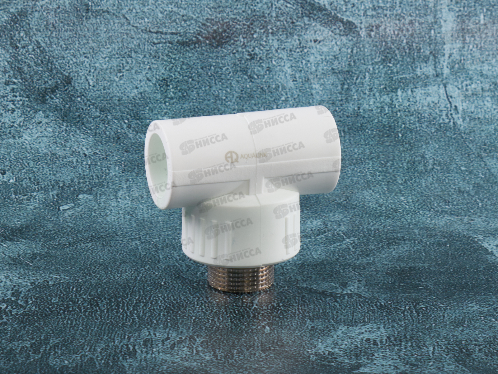 Тройник комбинированный с наружной резьбой  25*3/4*25 Aqualink, 03569 *10/100