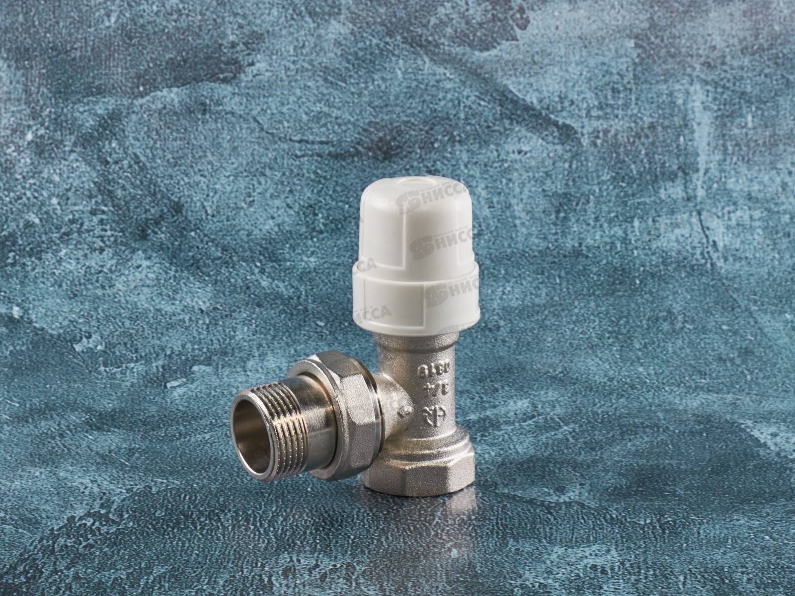 Клапан термостатический для радиаторов угловой 3/4&quot Aqualink, 02610 *8/64