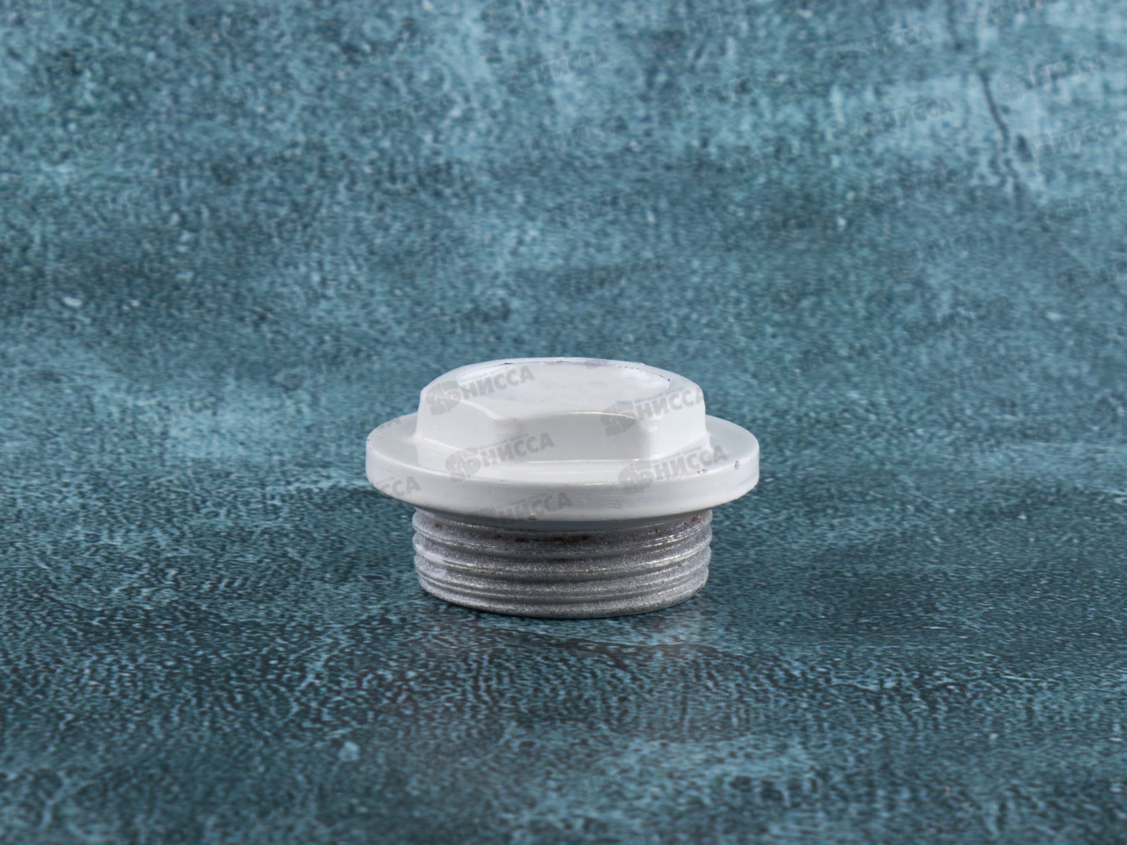 Заглушка для радиатора 1" правая с силиконовой прокладкой, Aqualink *10/200