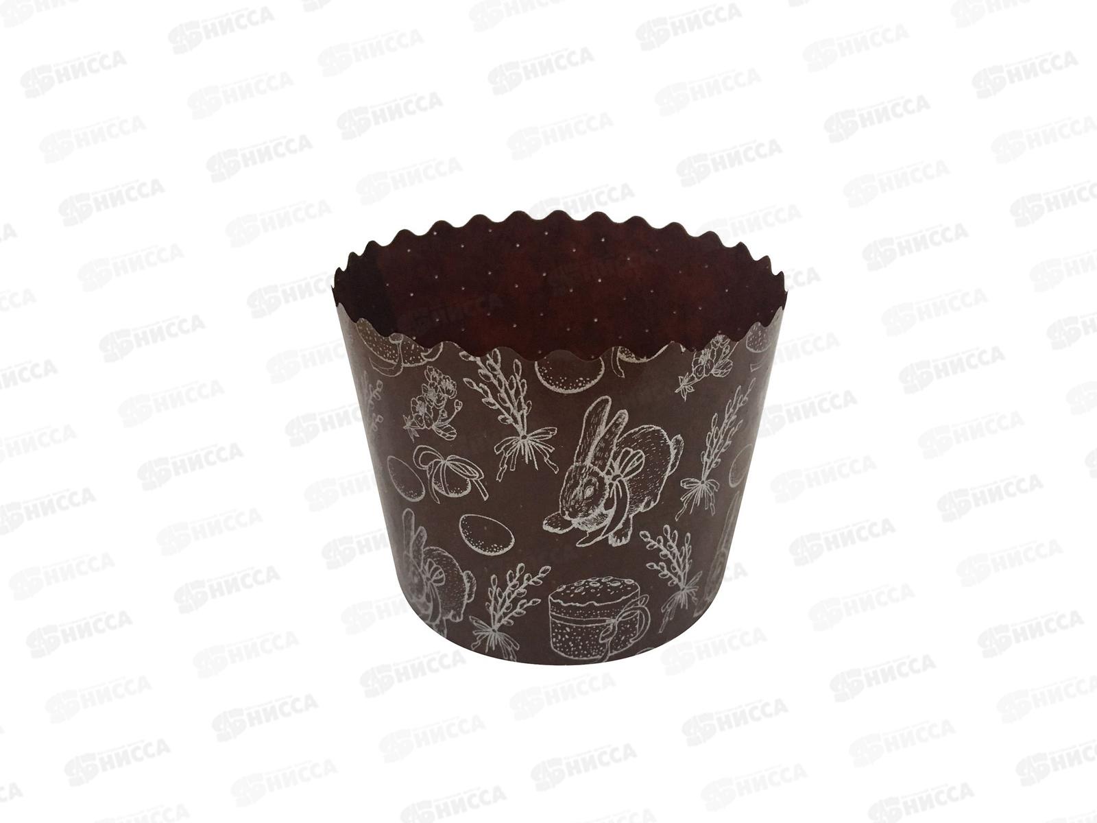 Набор форм для выпечки кулича бумажный 6шт 7см МТ8-133 *16