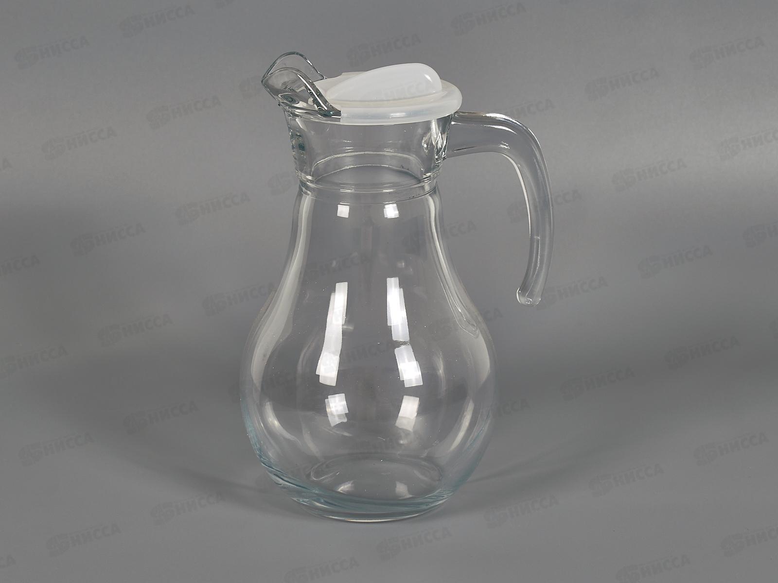 Кувшин 1,0л с прозрачной крышкой BISTRO 43944 *6