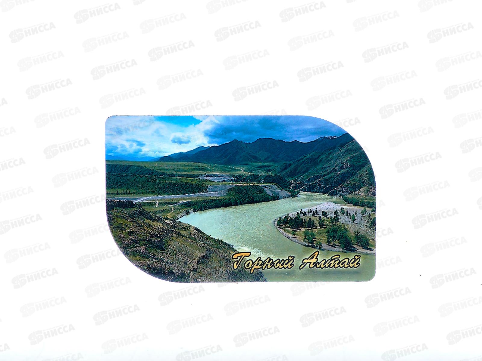 Магнит "Горный Алтай" винил лепесток 85*54 в асс Ф0971