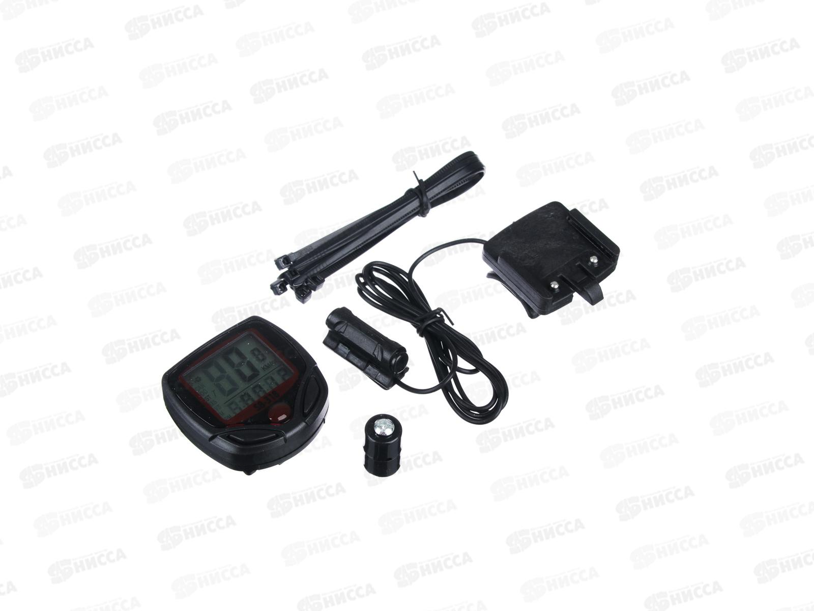 Велокомпьютер проводной 15 функций 195-038 г