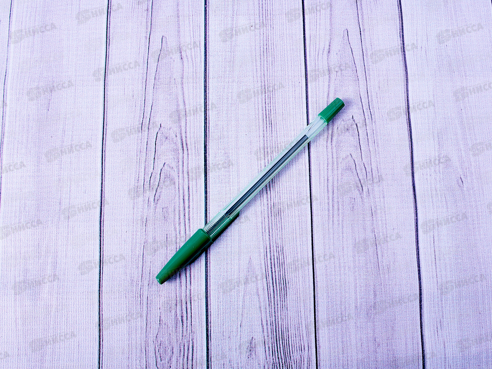 Ручка с металлическим наконечником  BEIFA 927 зеленая *50/1000/4000