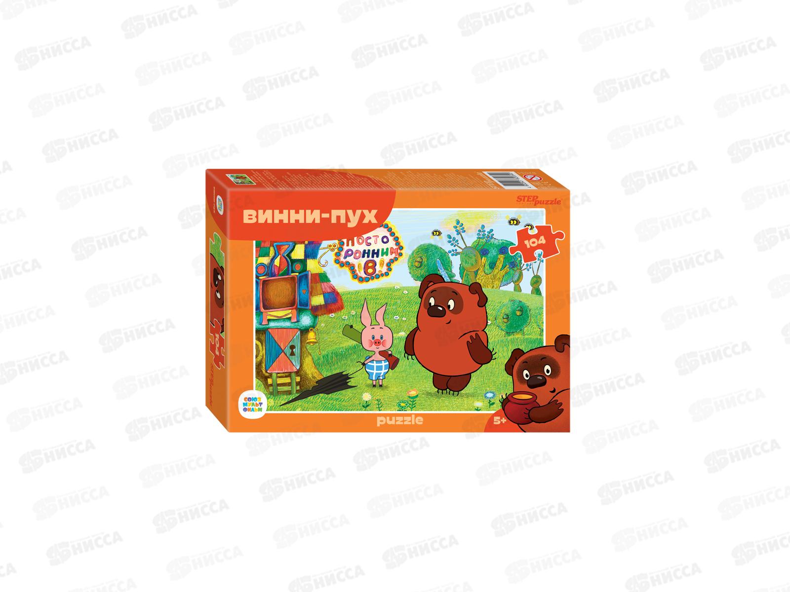 ПАЗЛЫ 104 элементов 82034 Винни Пух *48