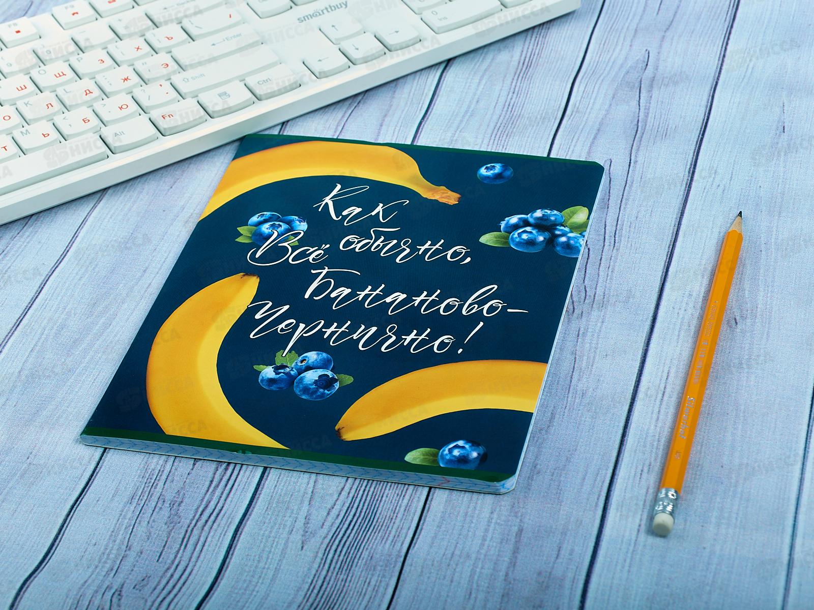 Тетрадь 48листов клетка Hatber Вкусно как обычно!*5/100