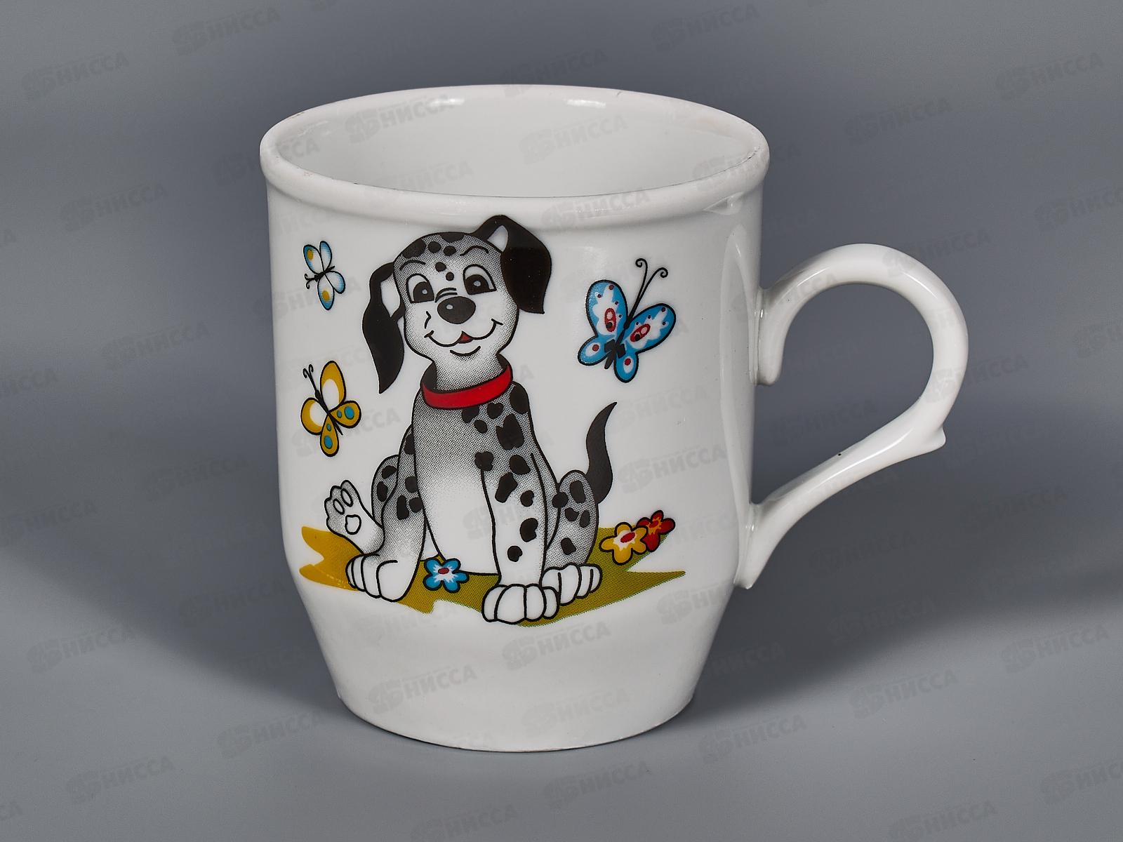 Кружка 210см3 Русское поле Озорные щенки *24  805782