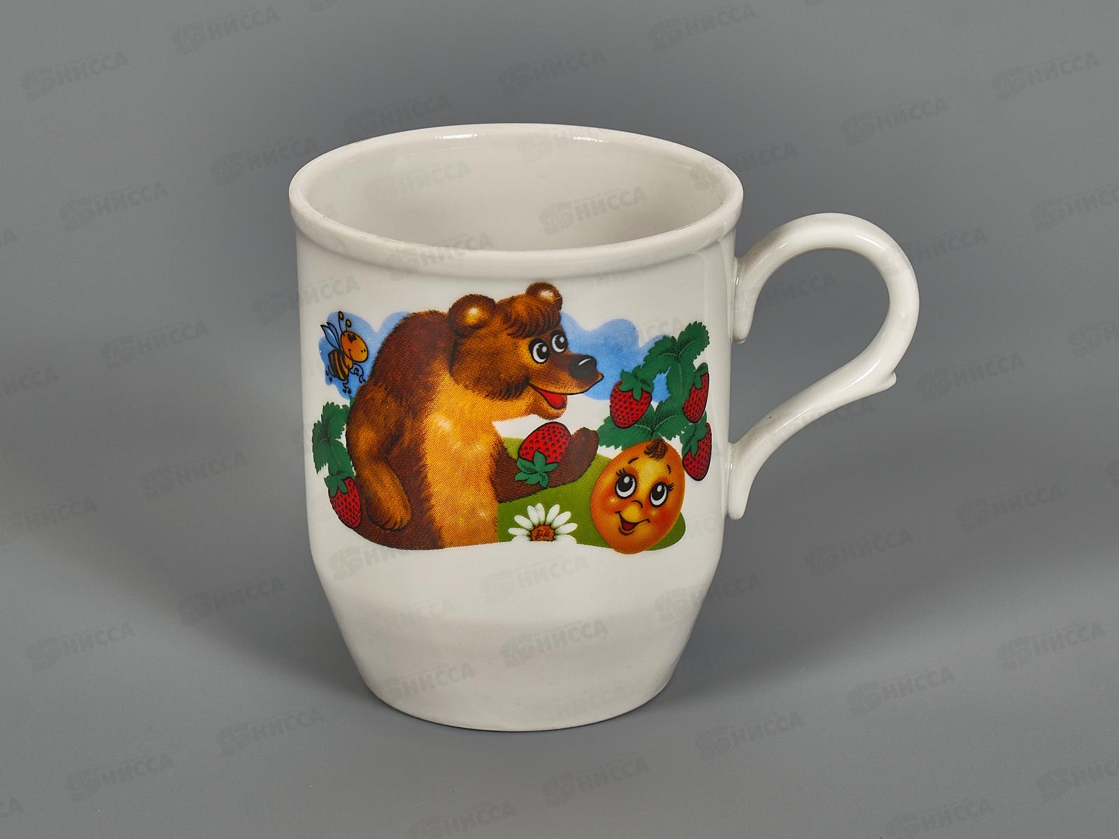 Кружка 210см3 Русское поле Приключения Колобка *24  061472