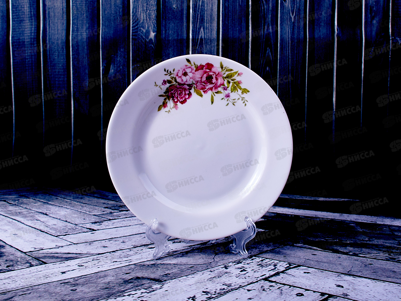 Тарелка мелкая 175мм Гладкий край Оливия 090432 *30