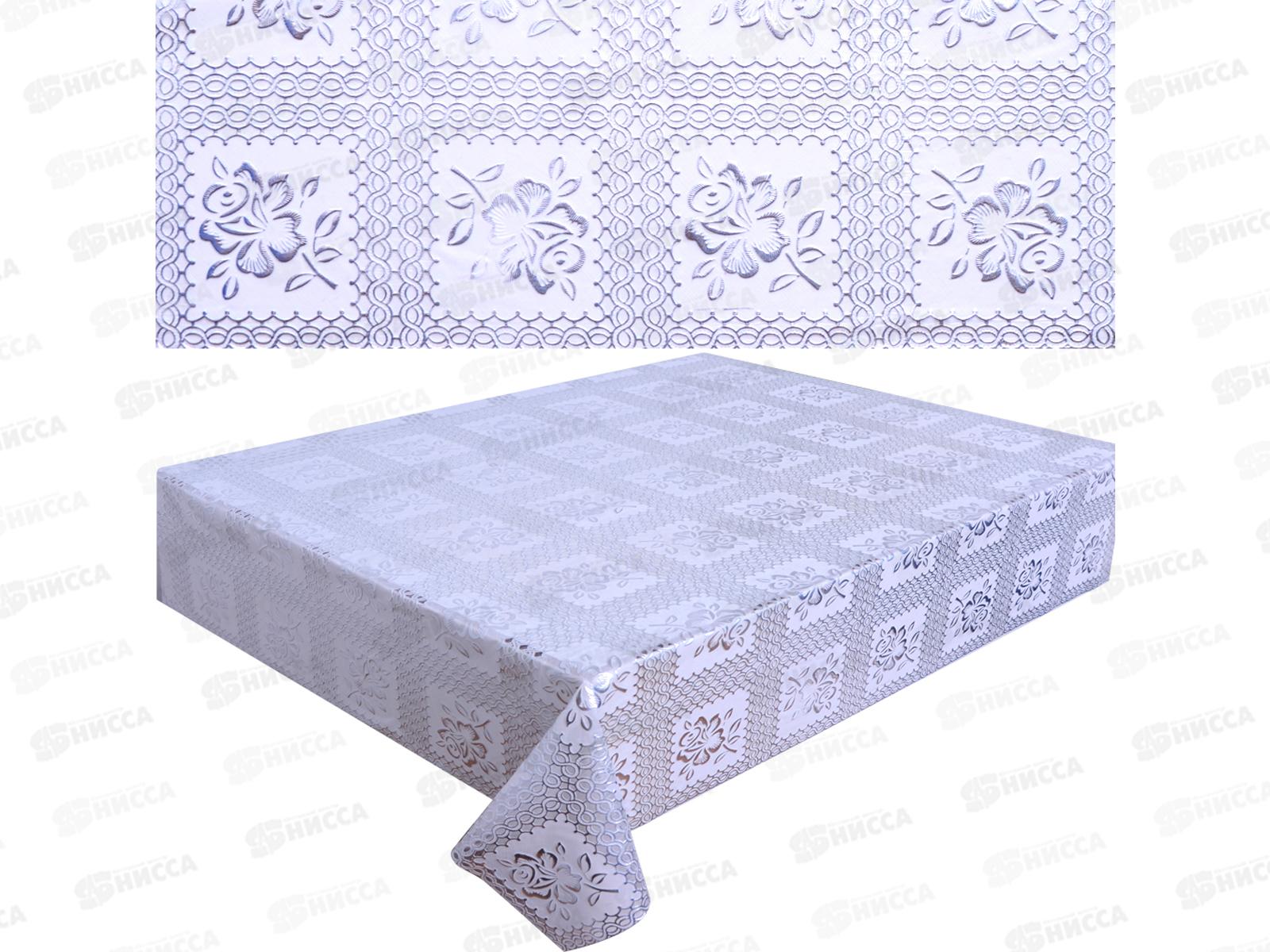 Клеенка Grace Лейс ажурная 1,37х20м LH-0405В 49929 серебро