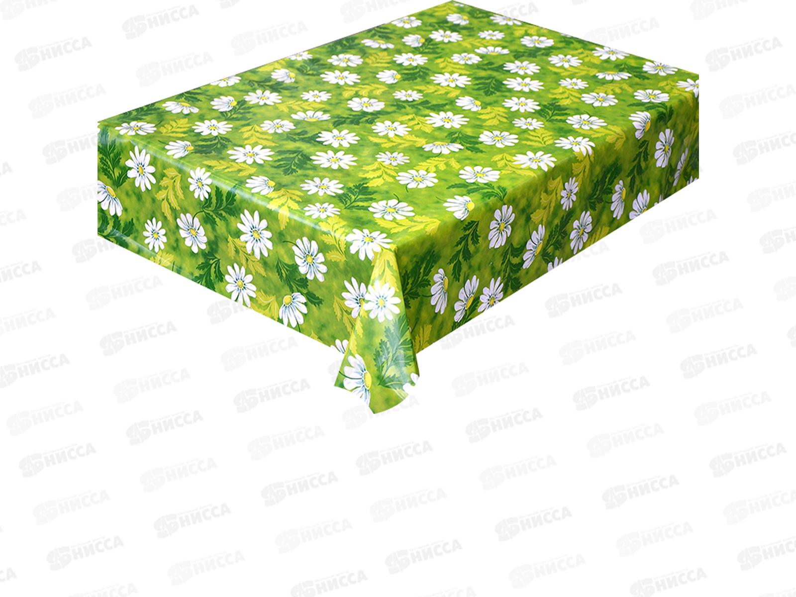 Клеенка Grace нетканая 1,35х25м NM165С-1 77643 ромашки на зеленом