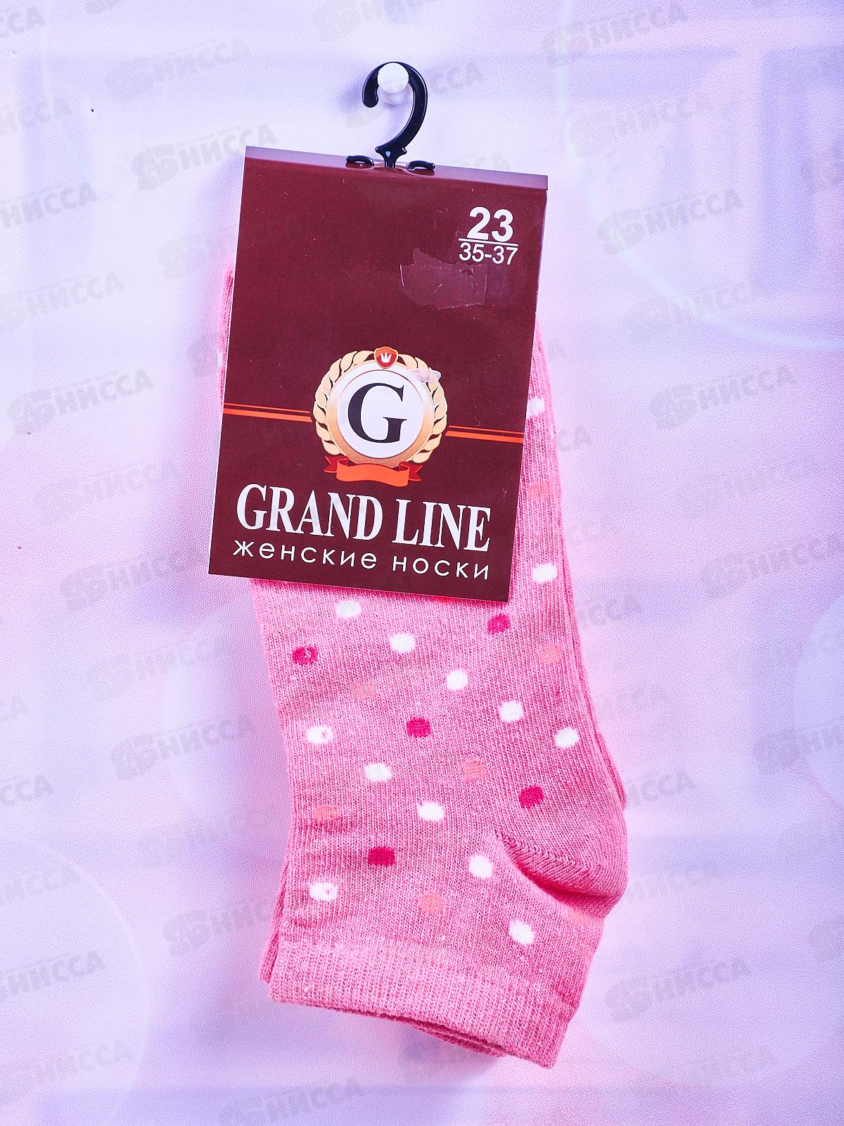 Носки женские ЖК-12 GRAND LINE горошек р-23