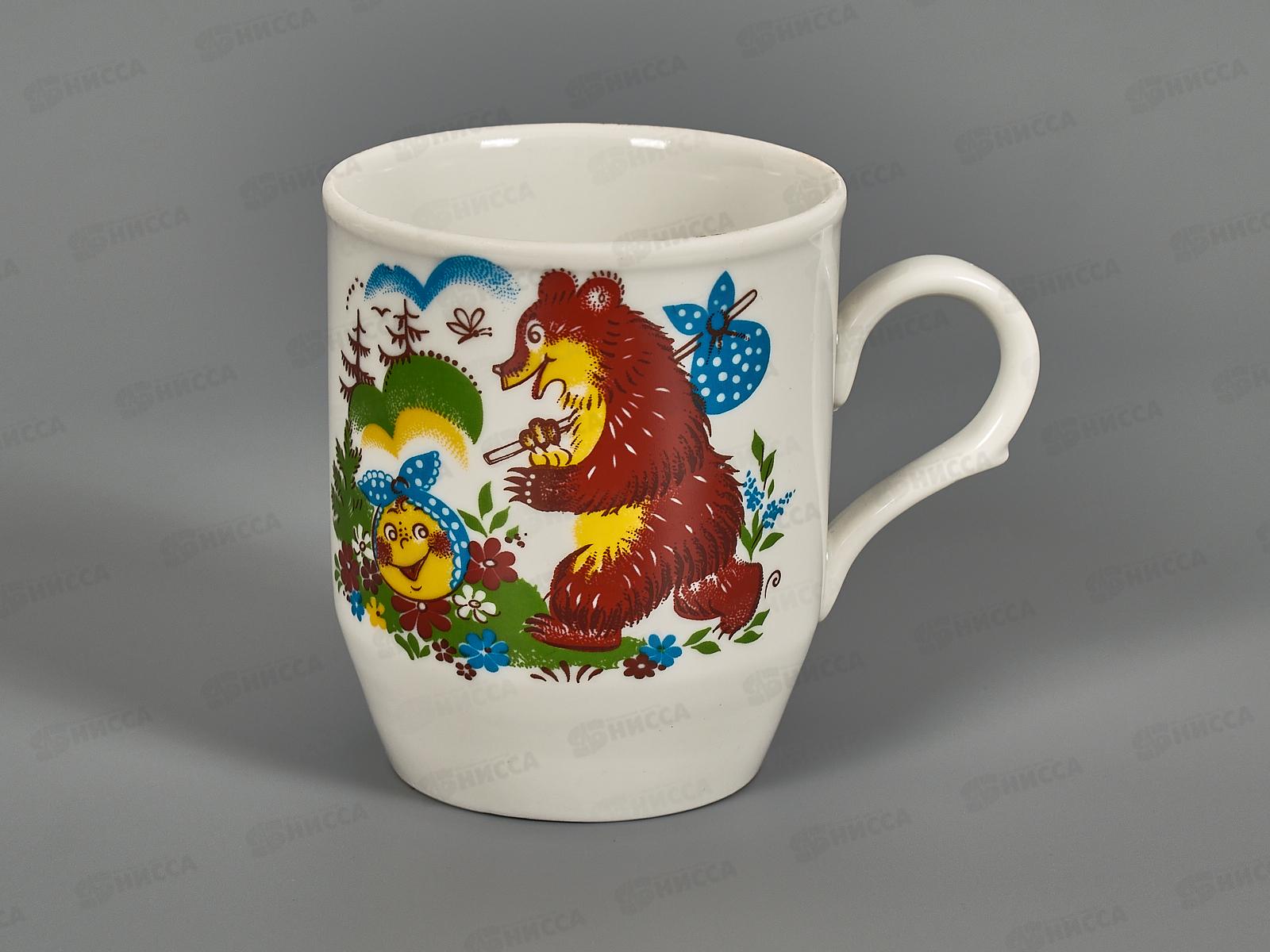 Кружка 210см3 Русское поле Веселый колобок *24  021012