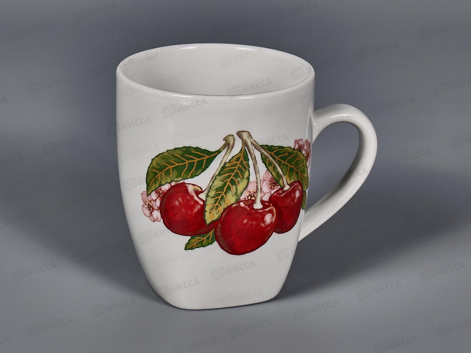 Кружка 210см3 Глория Вишня *24  069342