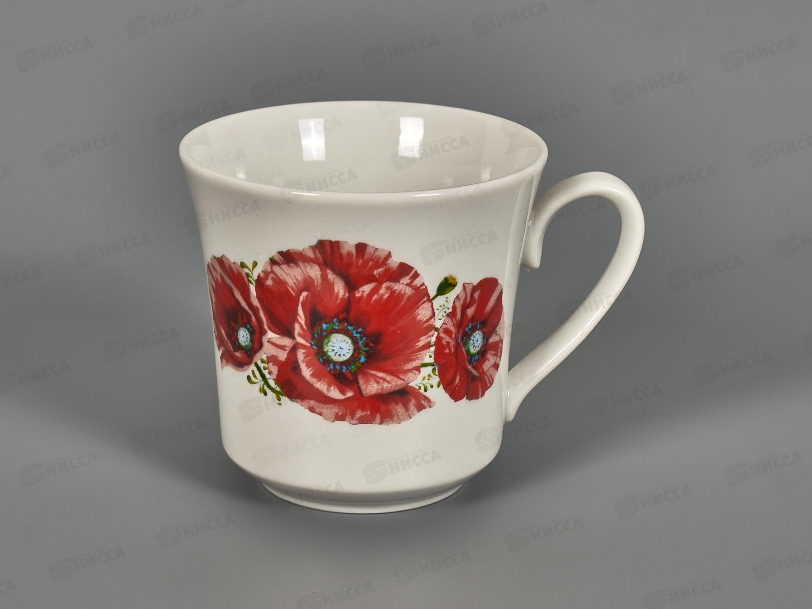 Кружка 250см3 Рассвет Маки 069282 *24