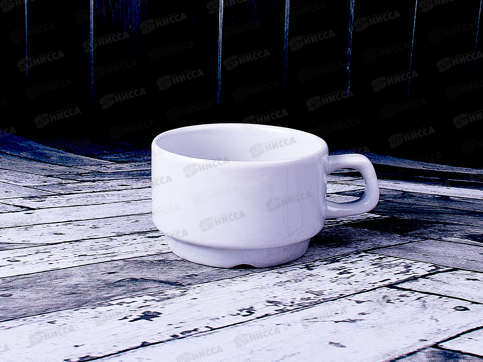 Чашка чайная 170м3 Штабелируемая Белье 072912 *18