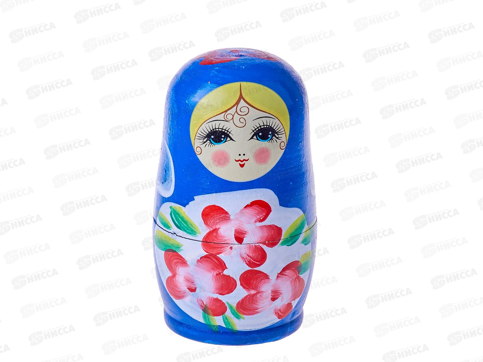 Матрешка дерево (5кукол) Расписные матрёшки №1, ИД-6046 *20