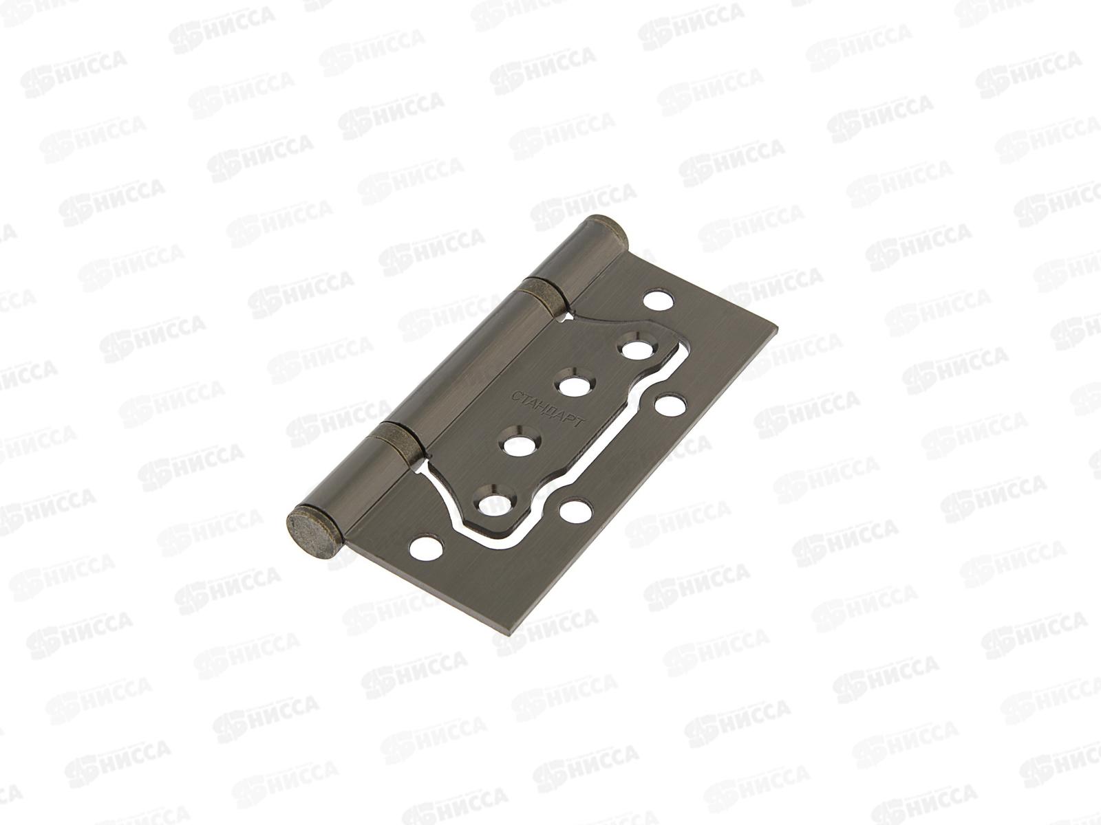 Петля накладная Стандарт 100*75*2,5мм 2BB AB бронза *20 104