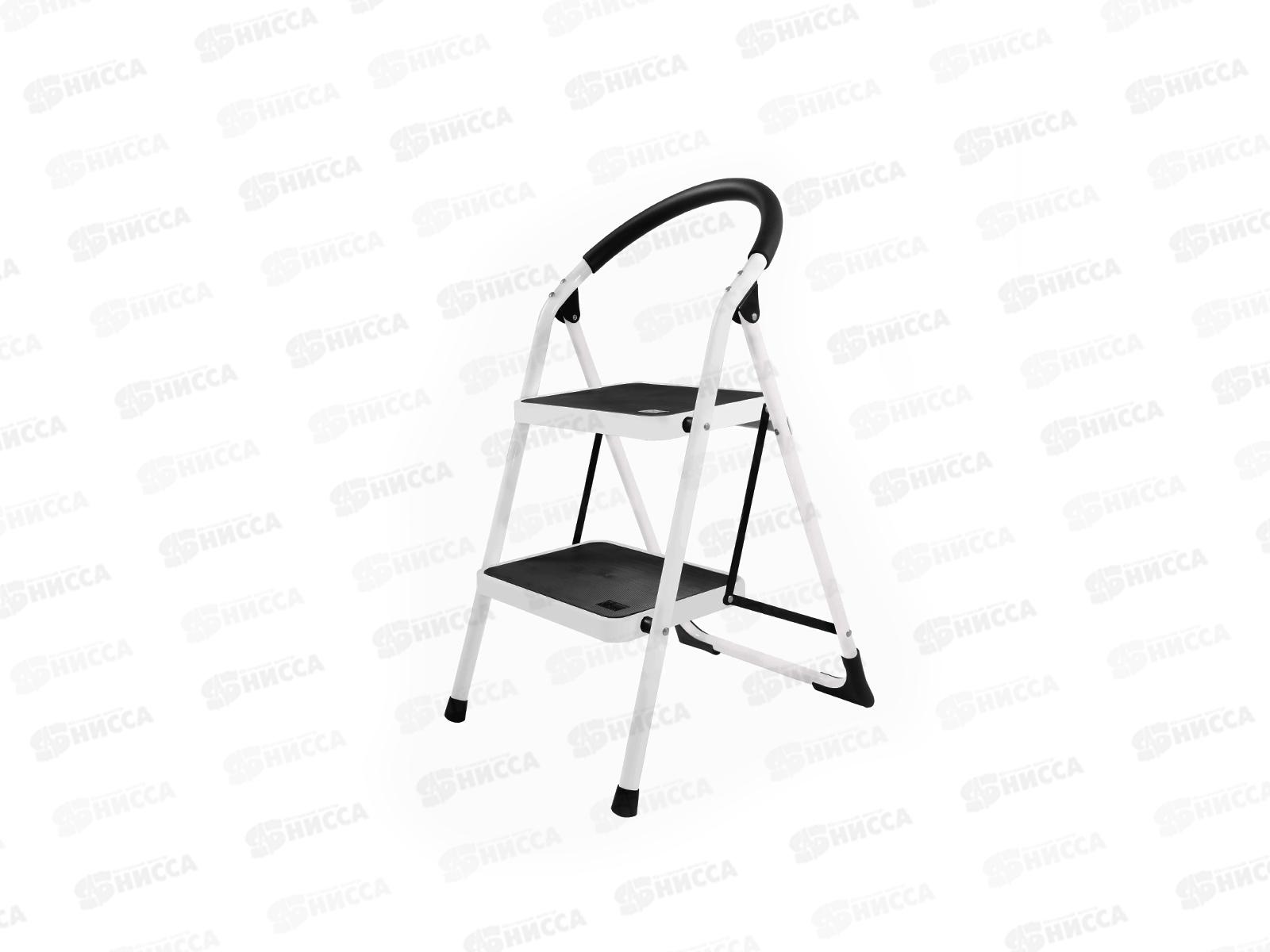 Стремянка стальная Сибирячка,  2 широкие ступени, 0.48м, Р4022AR   *4