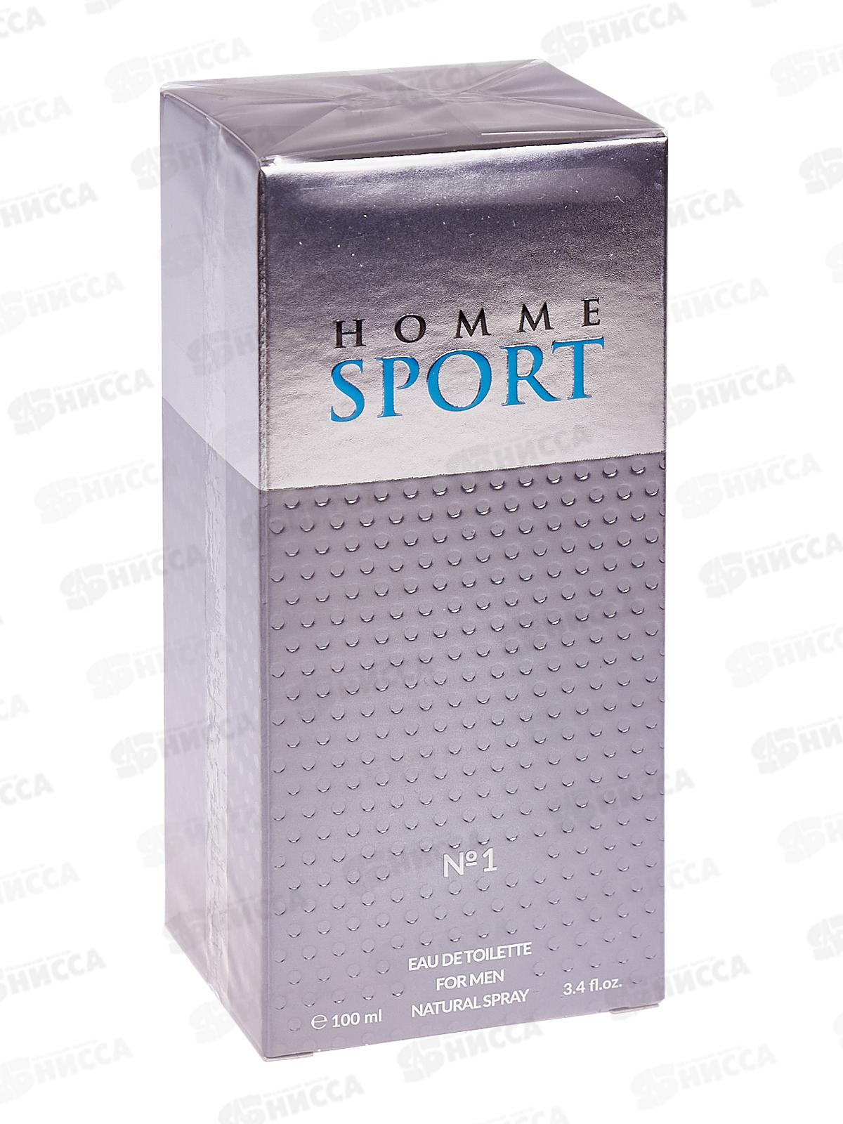 Homme Sport No1 туалетная вода 100мл мужская М