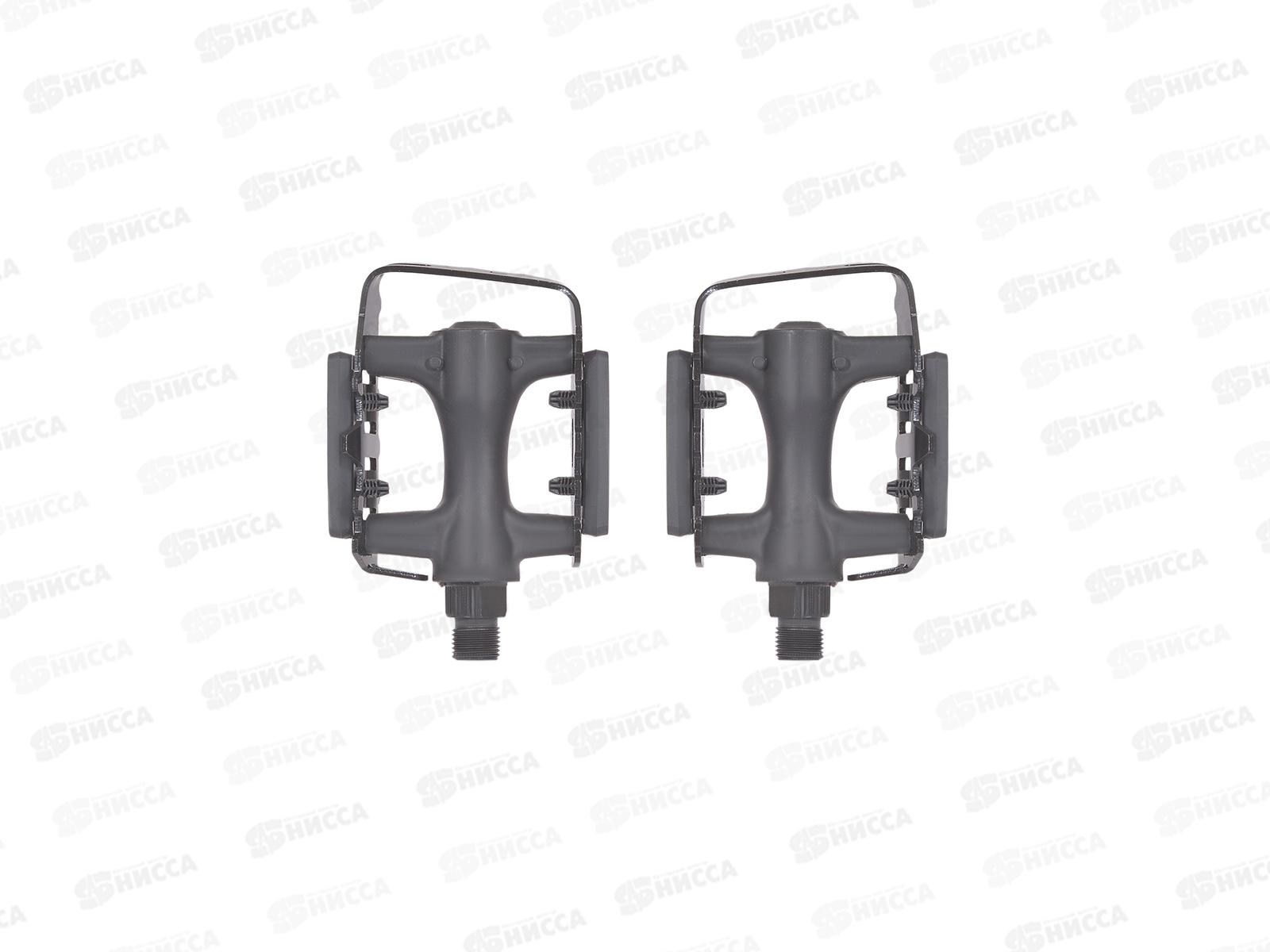 Педали велосипедные МТВ алюминий 105*81мм резьба 9/16&quot RUSH HOUR, 153559