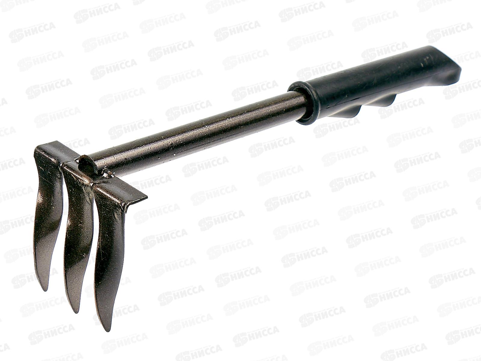 Грабли витые 3-х зубые с металлическим черенком &quotПрофи&quot, ГВ-3  *10