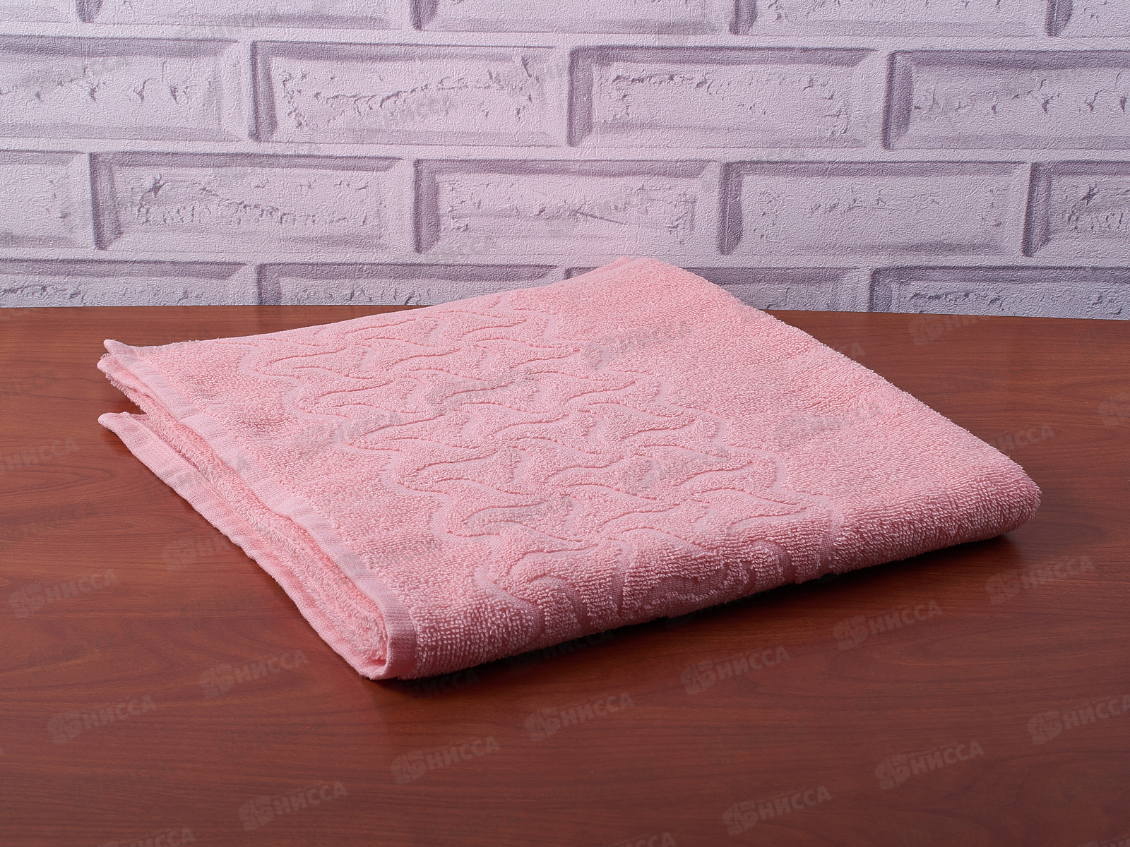 Полотенце махровое 70*130 ПД-3501-04352 х/б с-1 13-1510 кораллово-розовый