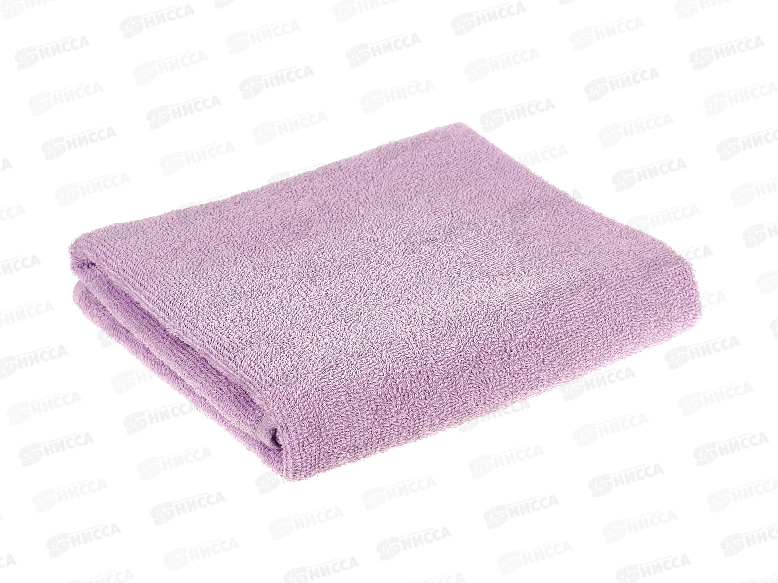 Полотенце махровое 50*80 ГК 360гр (02-053 лаванда) без бордюра