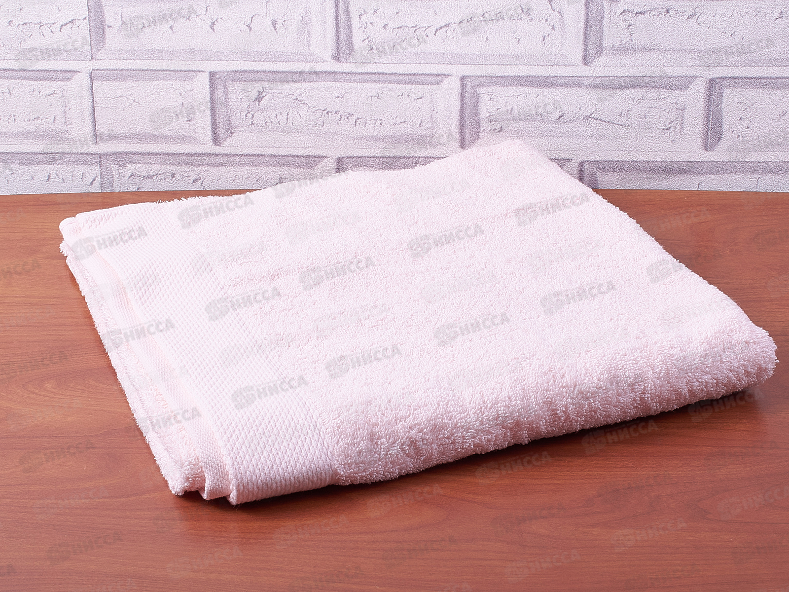 Полотенце махровое 70*140 +/-2см 480гр Гармония 01-127 нежно-розовый