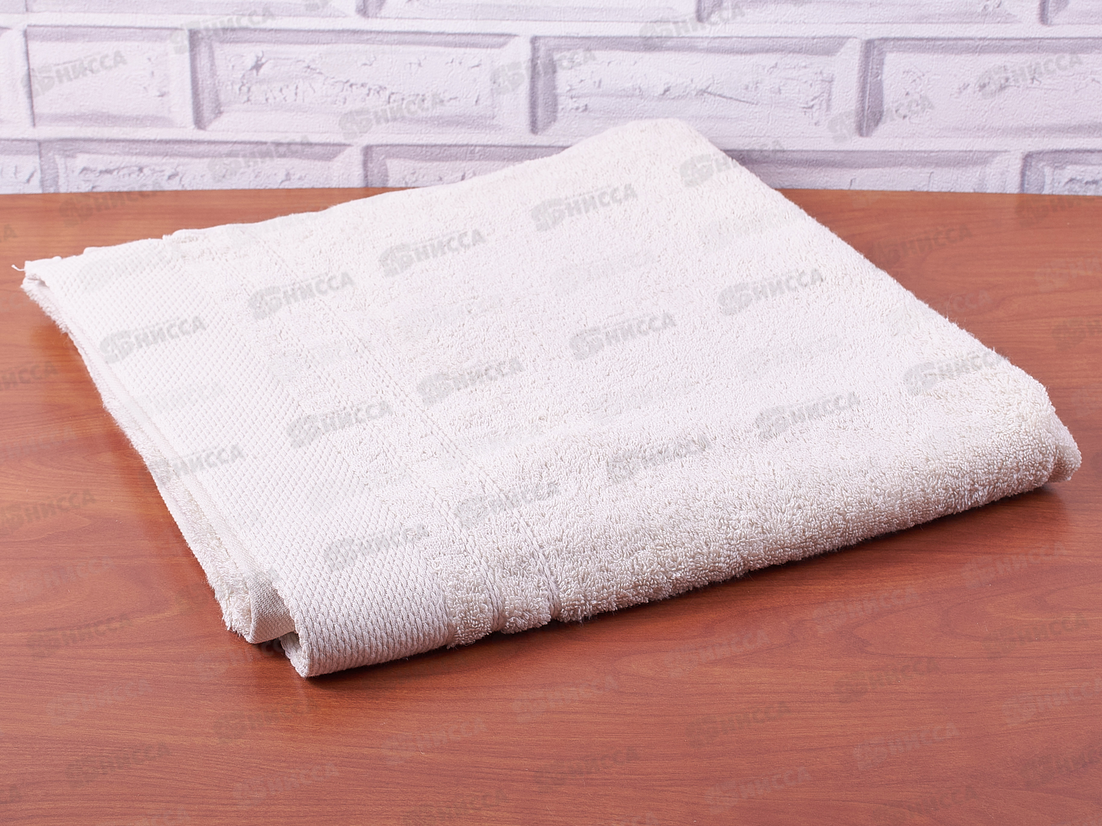 Полотенце махровое 70*140 +/-2см 480гр Гармония 01-140 бежевый