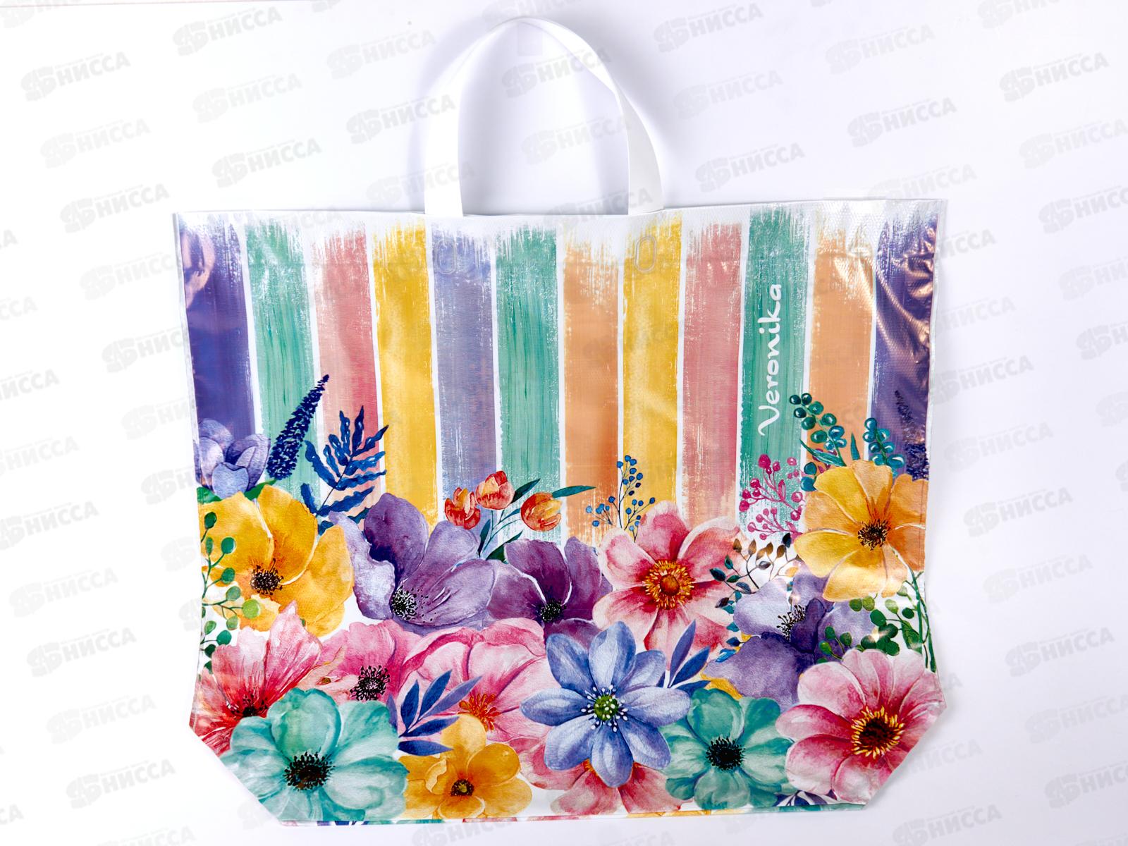 Пакет  сумка Эко Полиэтилен Низкого Давления  60*50 Вероника *10/100