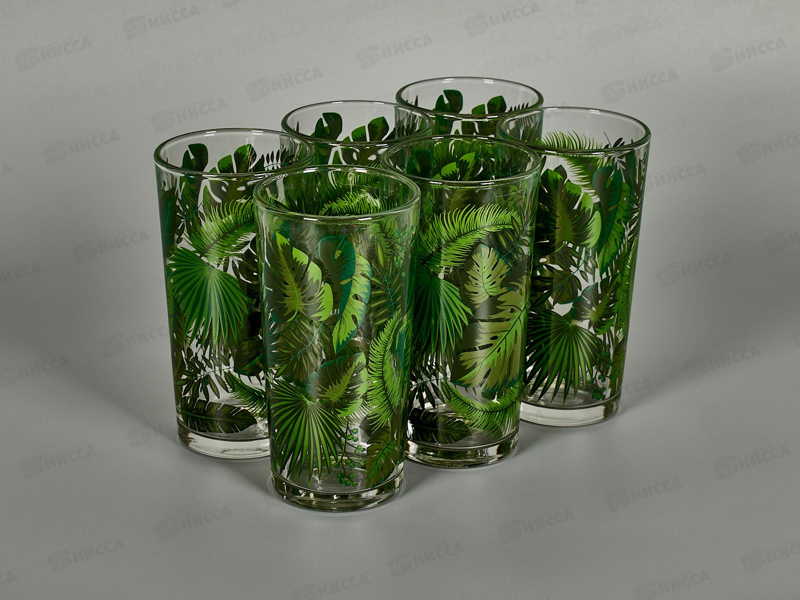 Набор стаканов 6шт 146-Д для сока Тропики *4