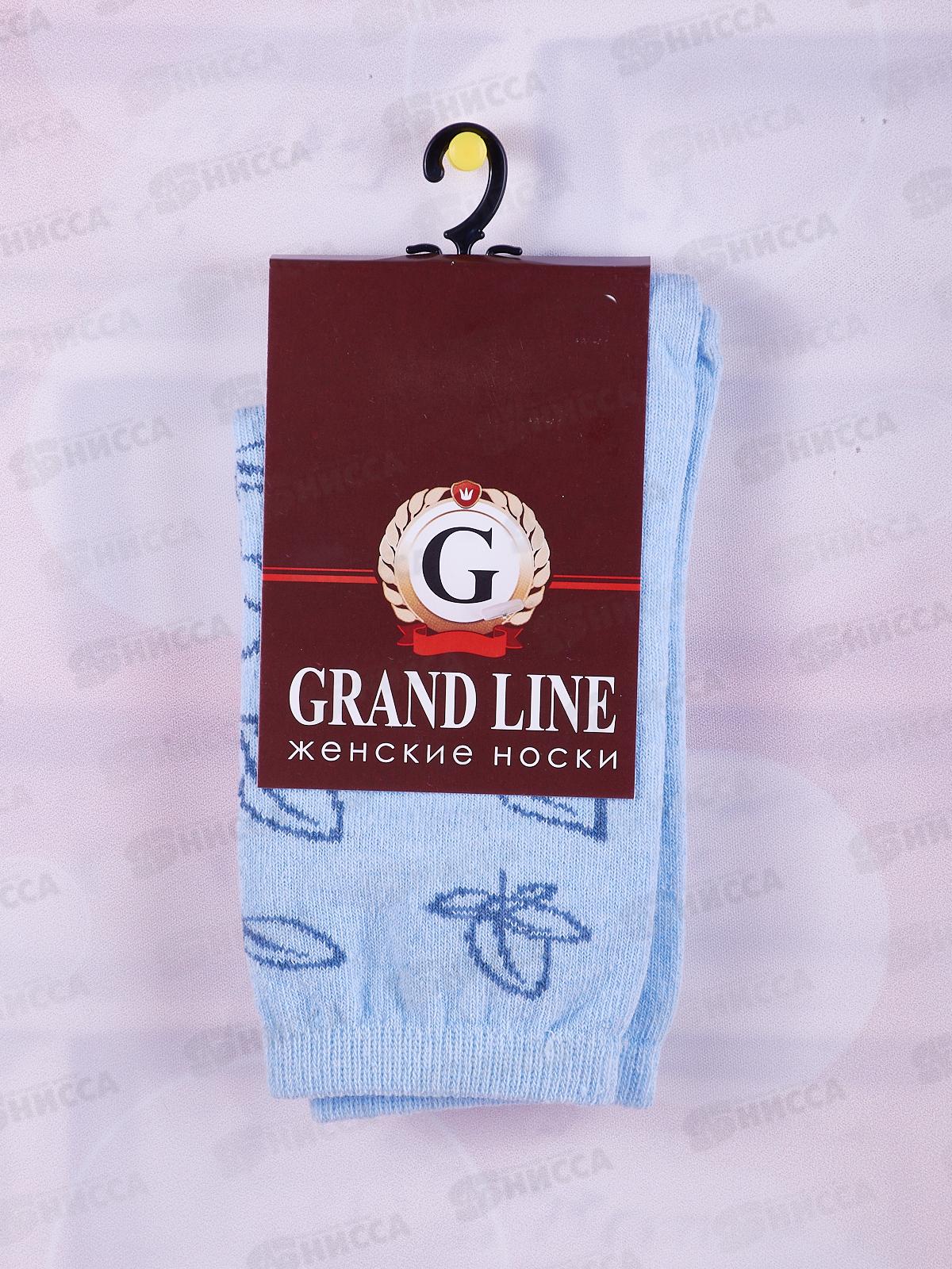 Носки женские Ж-82 GRAND LINE листики р-23