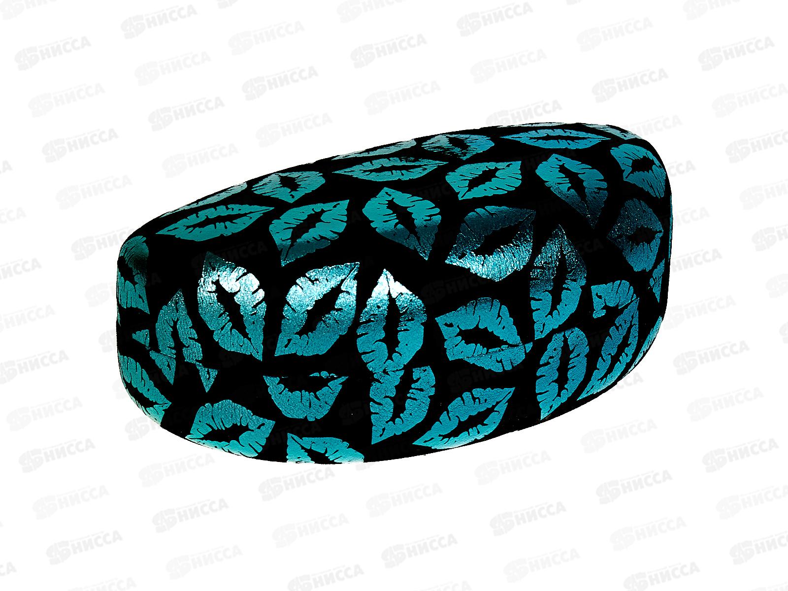 Футляр для очков бархат/мет 16см В-1339 *100  Б