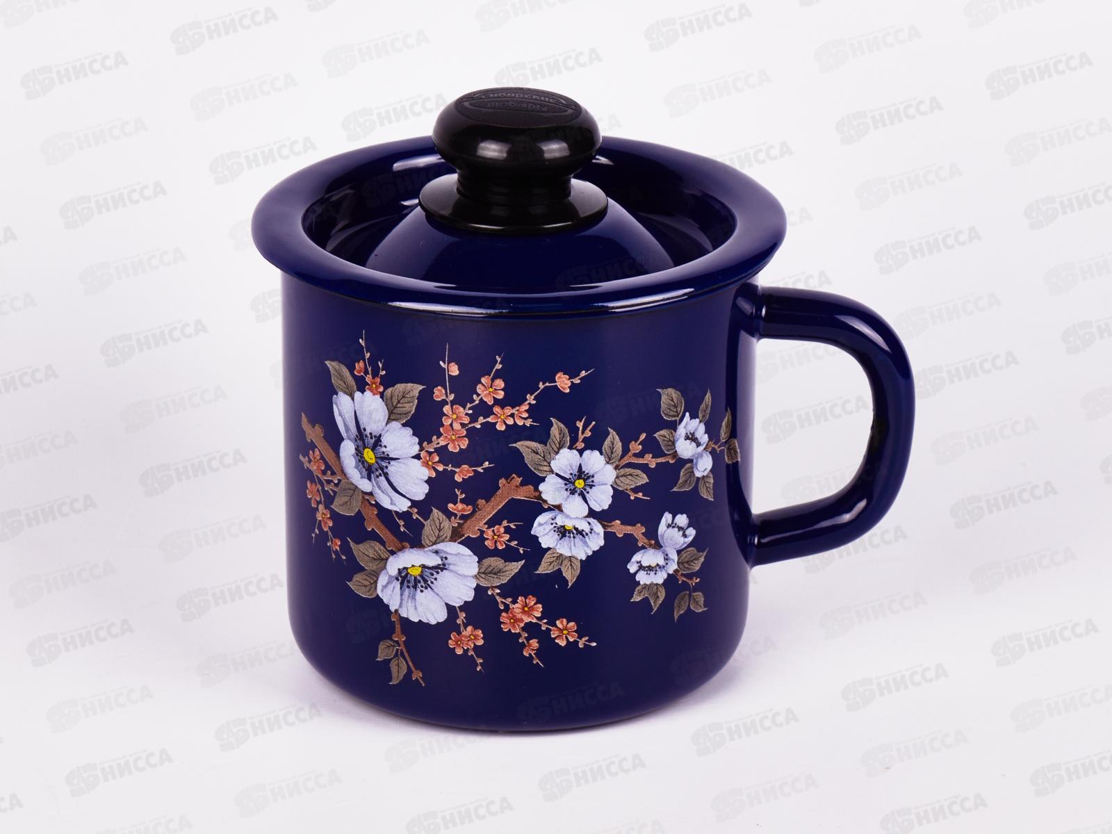 Кружка 1,0л с/к декор кобальтовая С0207.3К